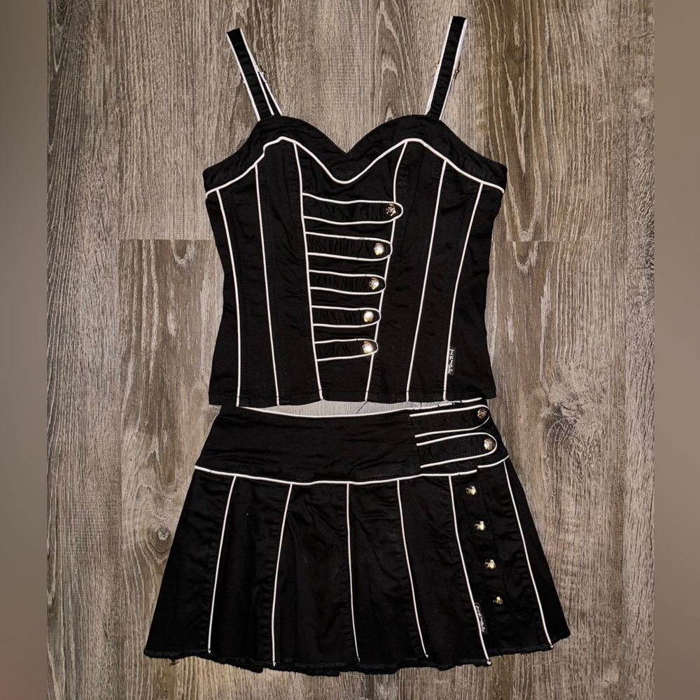 ☆ Tripp nyc Band pleated white set ☆